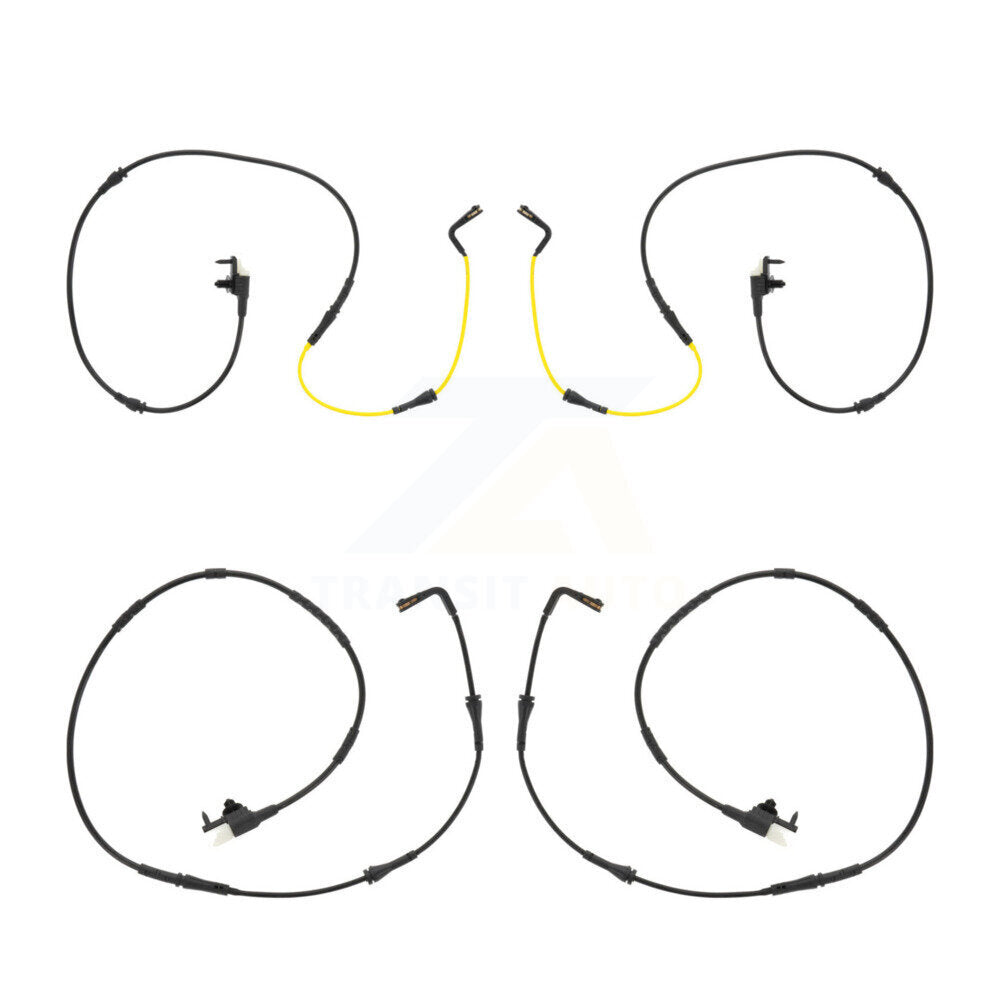 Front Rear Brake Pads Wear Sensor (4 Pack) For Jaguar F-Pace Land Rover Range Velar KSE-100119