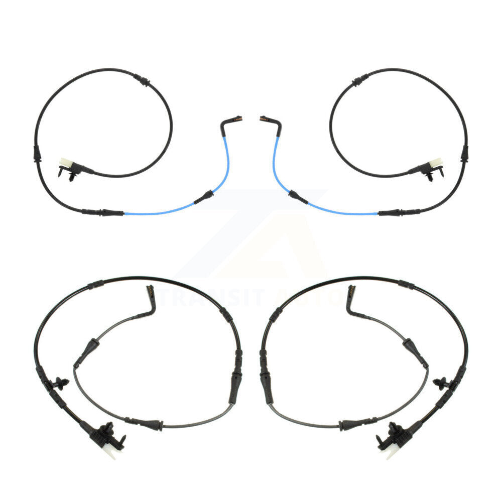 Front Rear Brake Pads Wear Sensor (4 Pack) For Jaguar XE XF KSE-100132