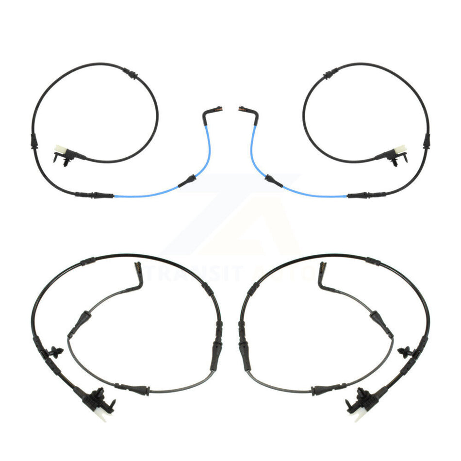 Front Rear Brake Pads Wear Sensor (4 Pack) For Jaguar XE XF KSE-100132