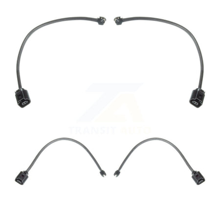 Front Rear Brake Pads Wear Sensor (4 Pack) For Porsche Cayenne Panamera with Harness KSE-100180