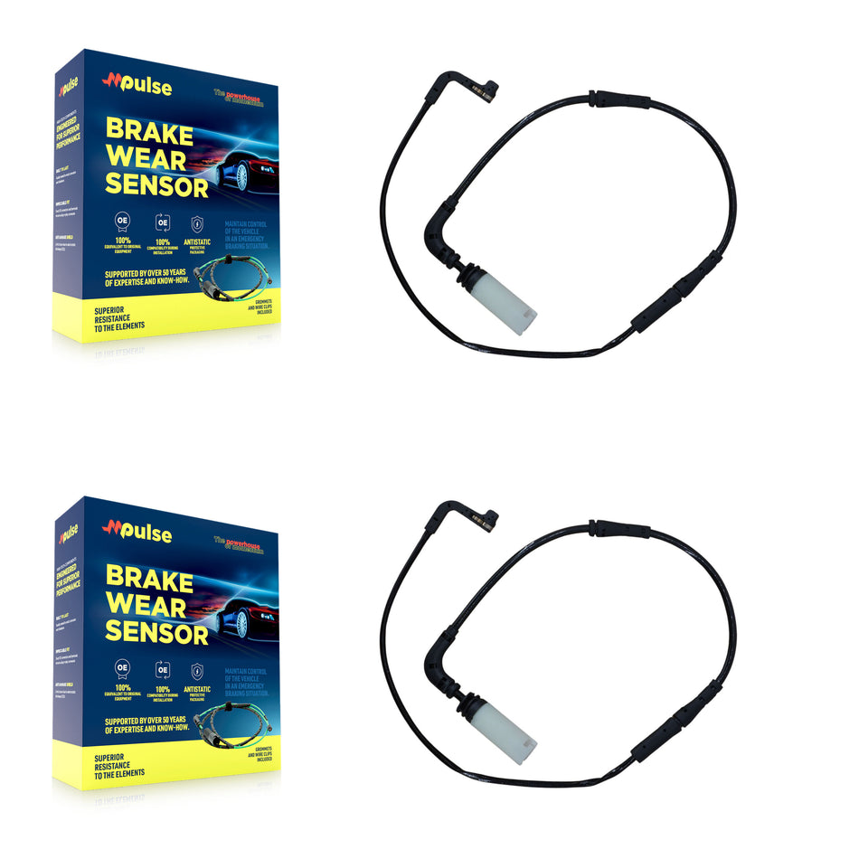 Rear Brake Pads Wear Sensor (2 Pack) For BMW 530i 530xi 650i 528i xDrive 525i 535i 645Ci KSE-100273