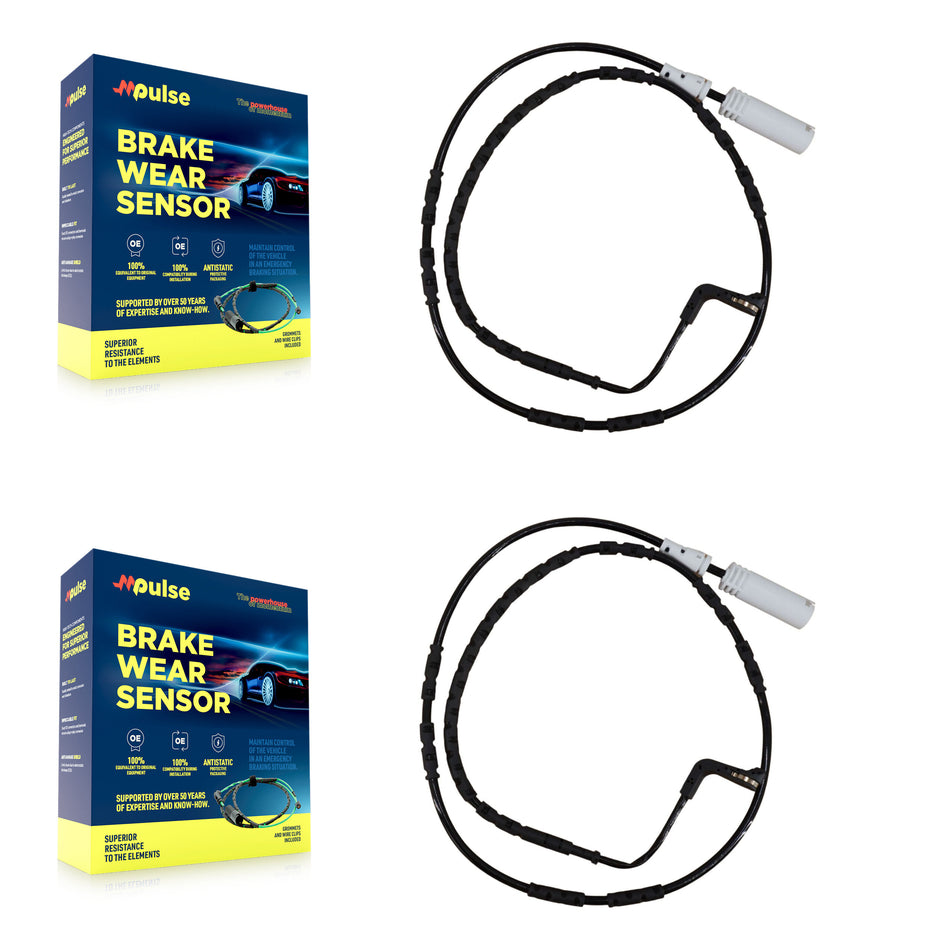 Rear Brake Pads Wear Sensor (2 Pack) For BMW 323i 328i 128i 335i xDrive 328xi M3 325i 1 M KSE-100279