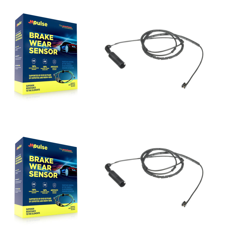 Rear Brake Pads Wear Sensor (2 Pack) For BMW 330Ci 325i 325Ci 320i 325xi 330i 323i 328i KSE-100286
