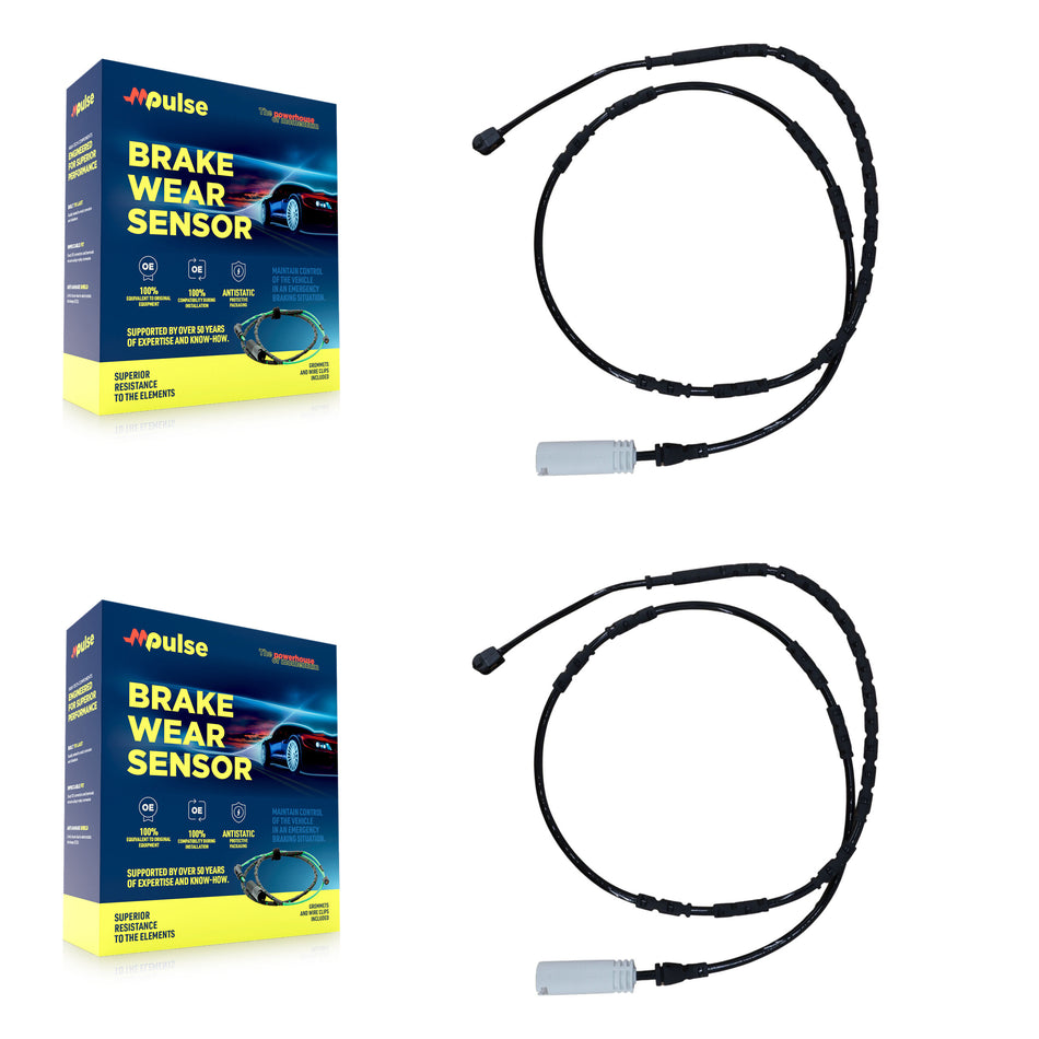 Rear Brake Pads Wear Sensor (2 Pack) For BMW 328i xDrive 335i 335is 135i 128i 335d 125i KSE-100288