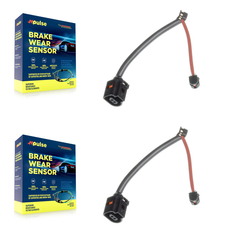 Rear Brake Pads Wear Sensor (2 Pack) For Porsche Cayenne Panamera Taycan Audi e-tron GT KSE-100300
