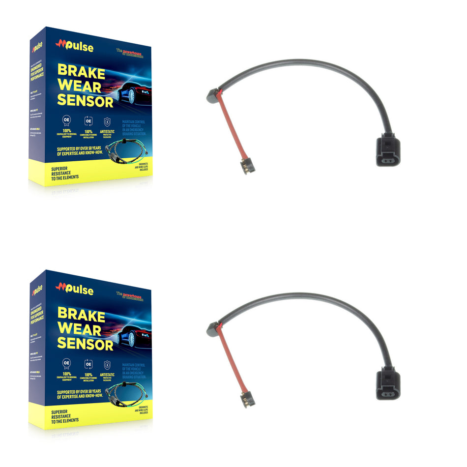 Rear Brake Pads Wear Sensor (2 Pack) For 2019 Porsche 911 3.0L KSE-100312