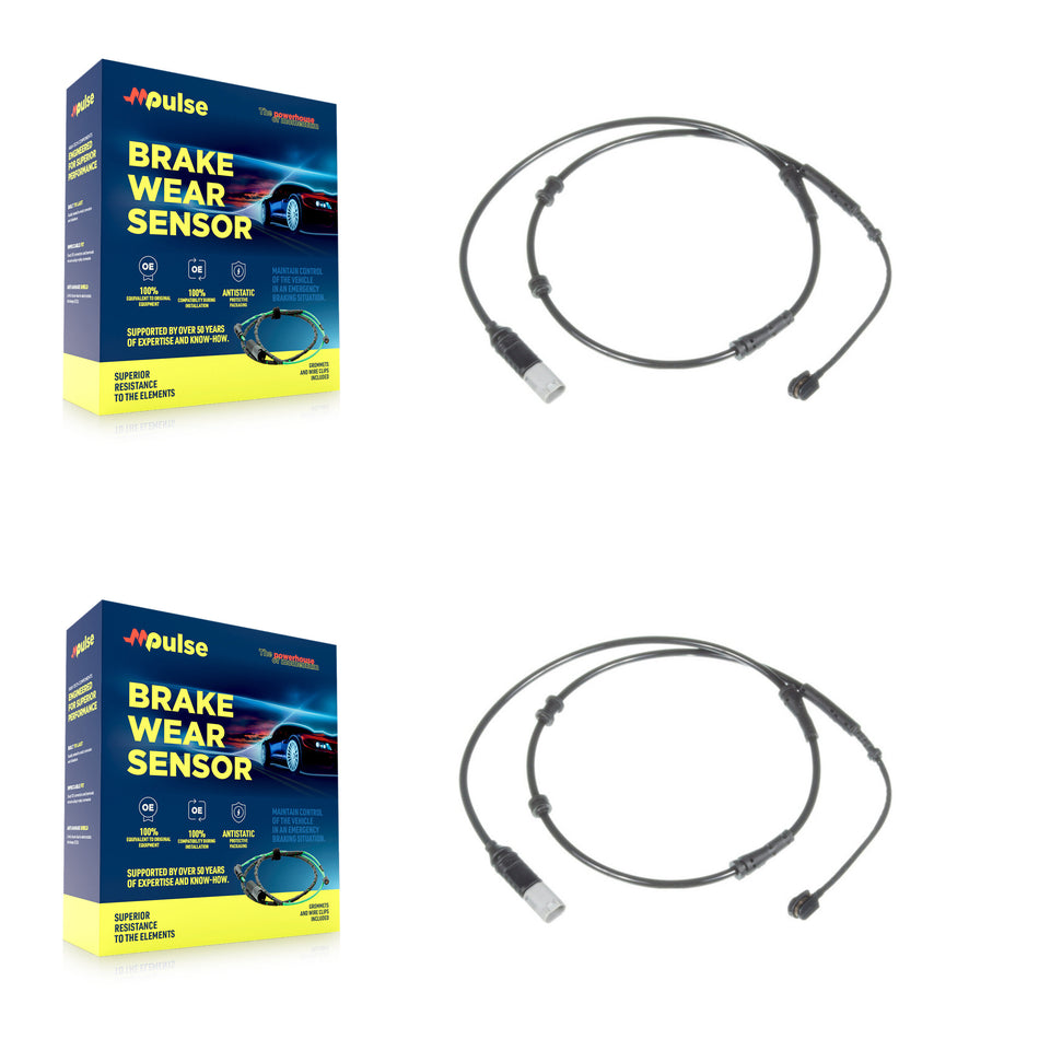 Rear Brake Pads Wear Sensor (2 Pack) For BMW 750i xDrive 750Li Rolls-Royce Wraith 740Li 7 KSE-100319