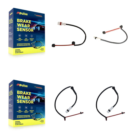 Front Rear Brake Pads Wear Sensor (2 Pack) For Porsche Cayman Boxster 3.4L KSE-100369