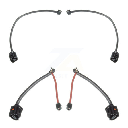 Front Rear Brake Pads Wear Sensor (4 Pack) For Porsche Cayenne Panamera KSE-100426