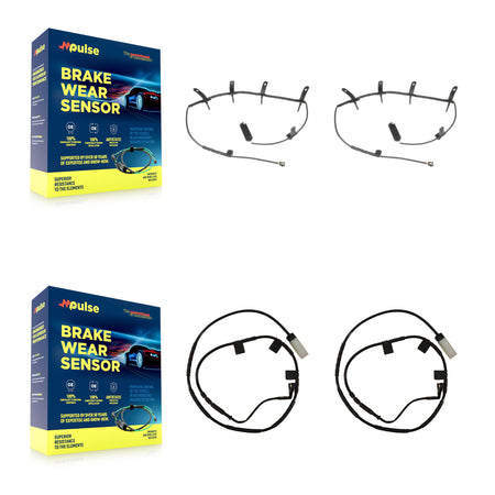 Front Rear Brake Pads Wear Sensor (4 Pack) For Mini Cooper KSE-100431