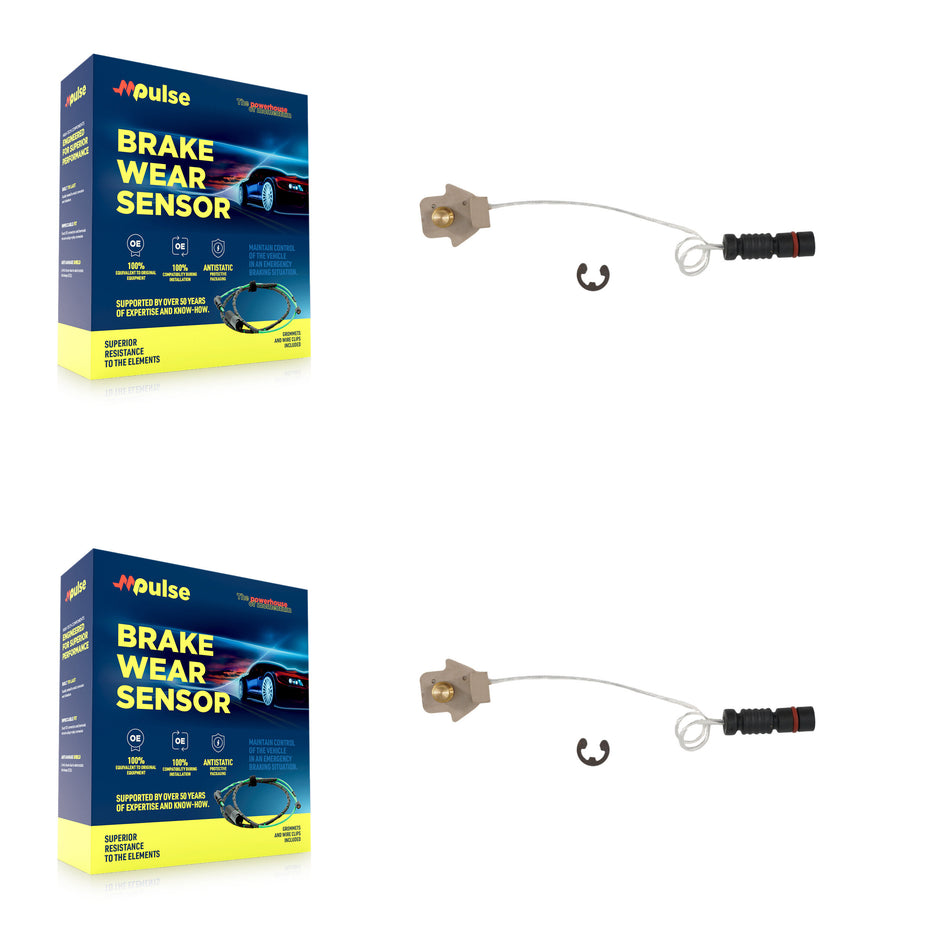Rear Brake Pads Wear Sensor (2 Pack) For 2002 Mercedes-Benz ML500 5.0L KSE-100460