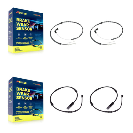 Front Rear Brake Pads Wear Sensor (4 Pack) For Mini Cooper Countryman Clubman KSE-100474