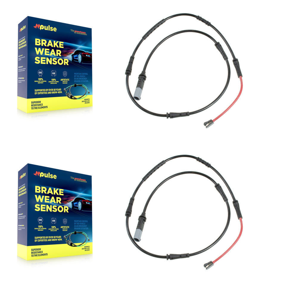 Rear Brake Pads Wear Sensor (2 Pack) For BMW 528i xDrive 535d KSE-100515