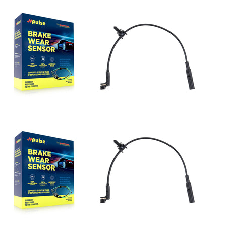 Rear Brake Pads Wear Sensor (2 Pack) For GMC Chevrolet Sierra 2500 HD Silverado 3500 6.6L KSE-100516