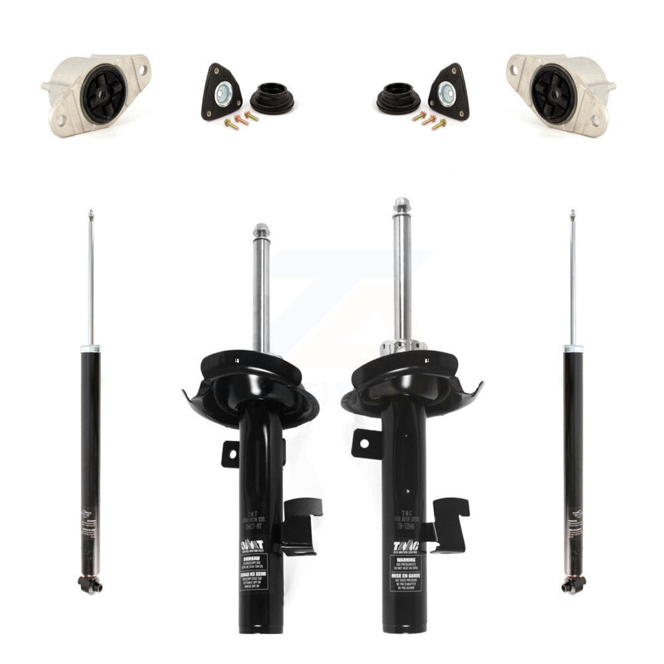 Front suspension Strut Rear Shock absorber & Hardware Kit (8Pc) For 2012-2015 Mazda 5 KSH-100536