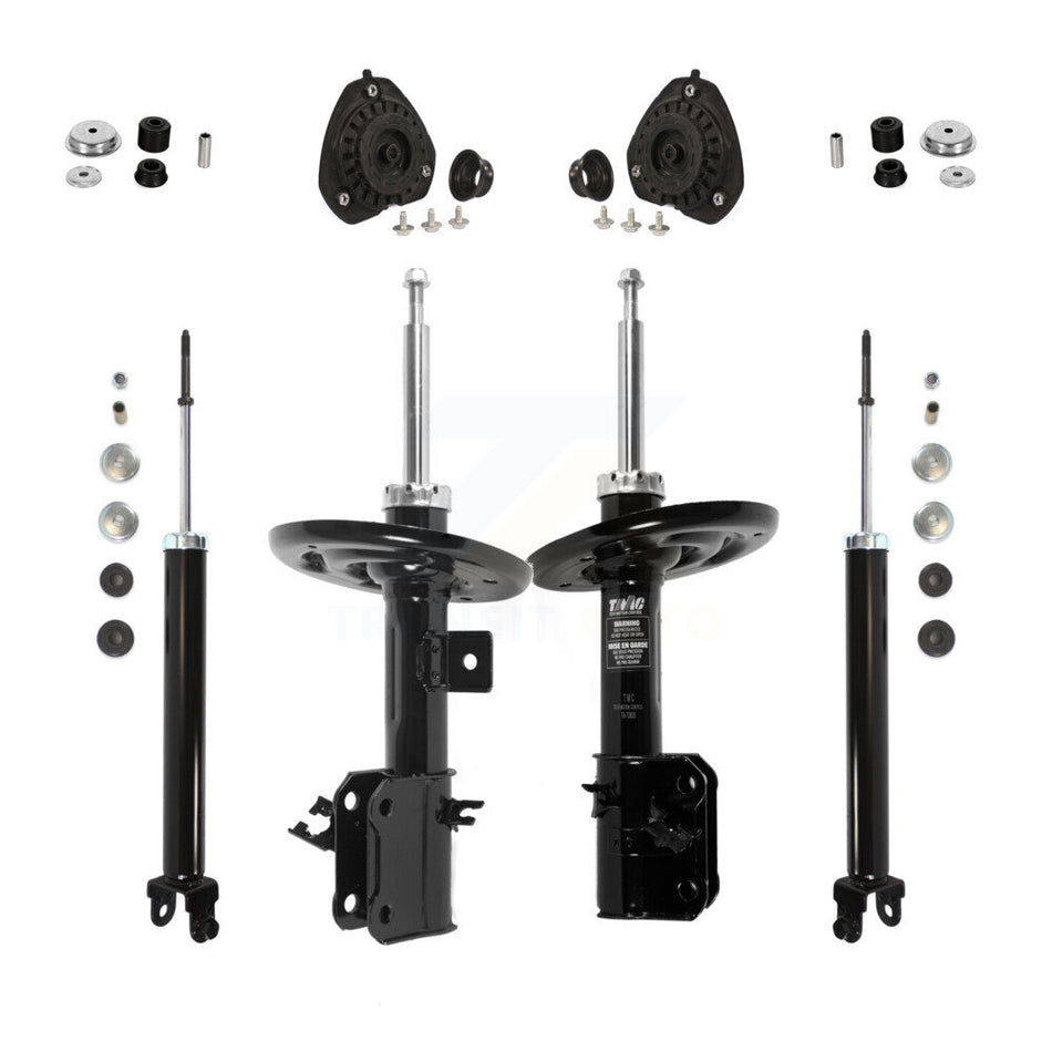 Front suspension Strut Rear Shock & Hardware Kit (8Pc) For 2009-2014 Nissan Maxima KSH-100537
