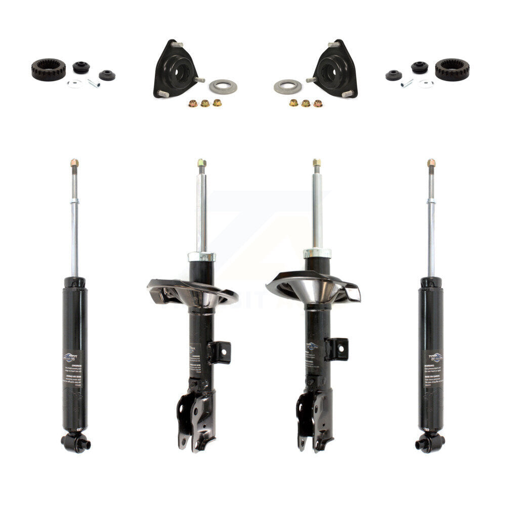Front suspension Strut Rear Shock absorber & Hardware Kit (8Pc) For Mitsubishi Outlander KSH-100549