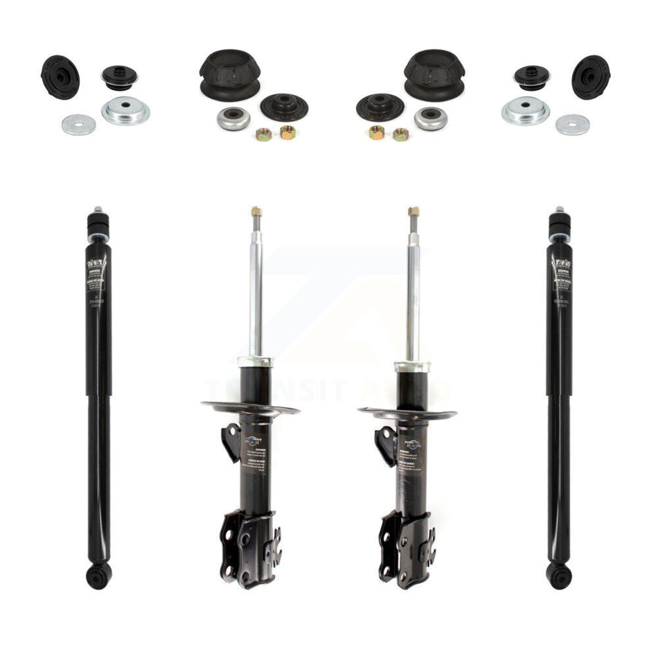 Front suspension Strut Rear Shock absorber & Hardware Kit (8Pc) For Toyota Yaris Prius C KSH-100557