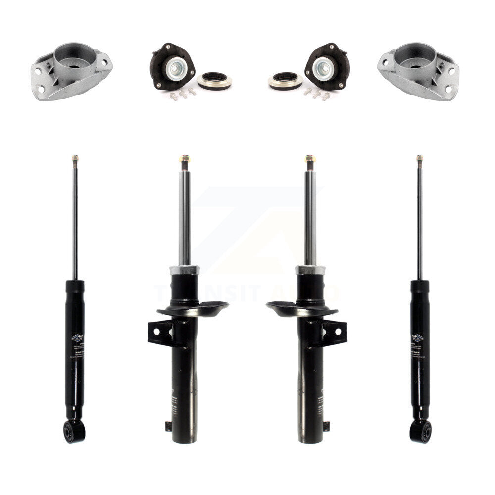 Front Suspension Strut & Rear Shock And Mount Kit For Volkswagen Golf Jetta Rabbit KSH-100595