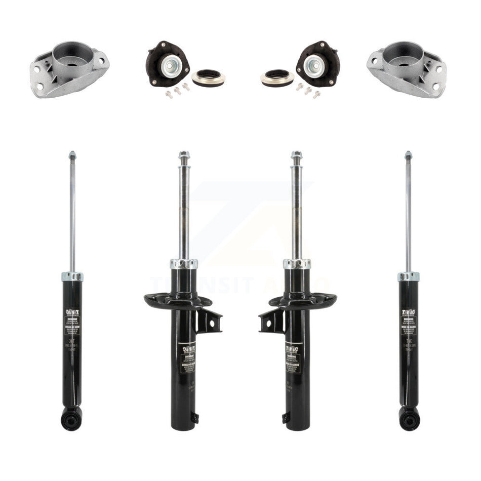 Front Suspension Strut & Rear Shock And Mount Kit For Volkswagen Golf Jetta Rabbit KSH-100595