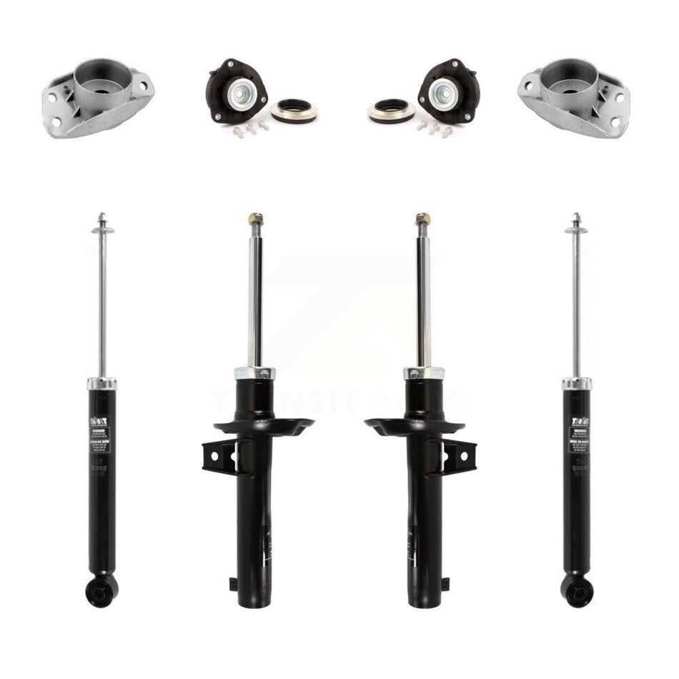 Front Strut & Rear Shock Mount Kit For 2012-2014 Volkswagen Jetta GLI with Sedan KSH-100596
