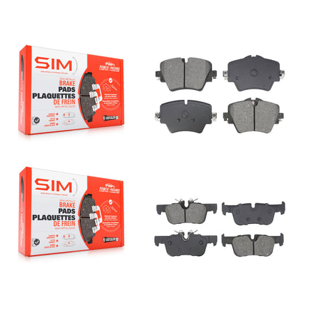 Front Rear Semi-Metallic Brake Pads Kit For BMW X1 Mini Cooper Countryman X2 Clubman 228i KSM-100598