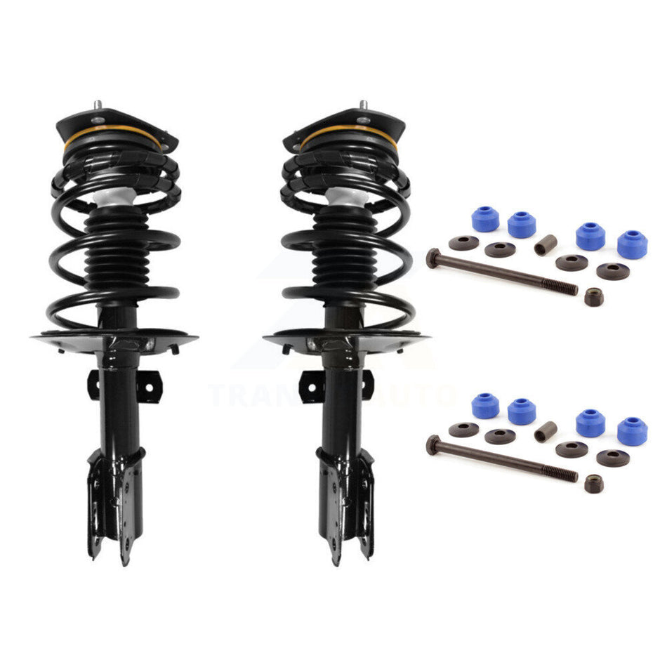 Front Complete Shock Assembly And TOR Link Kit For 2004-2008 Pontiac Grand Prix With 34mm Diameter Bar KSS-100473