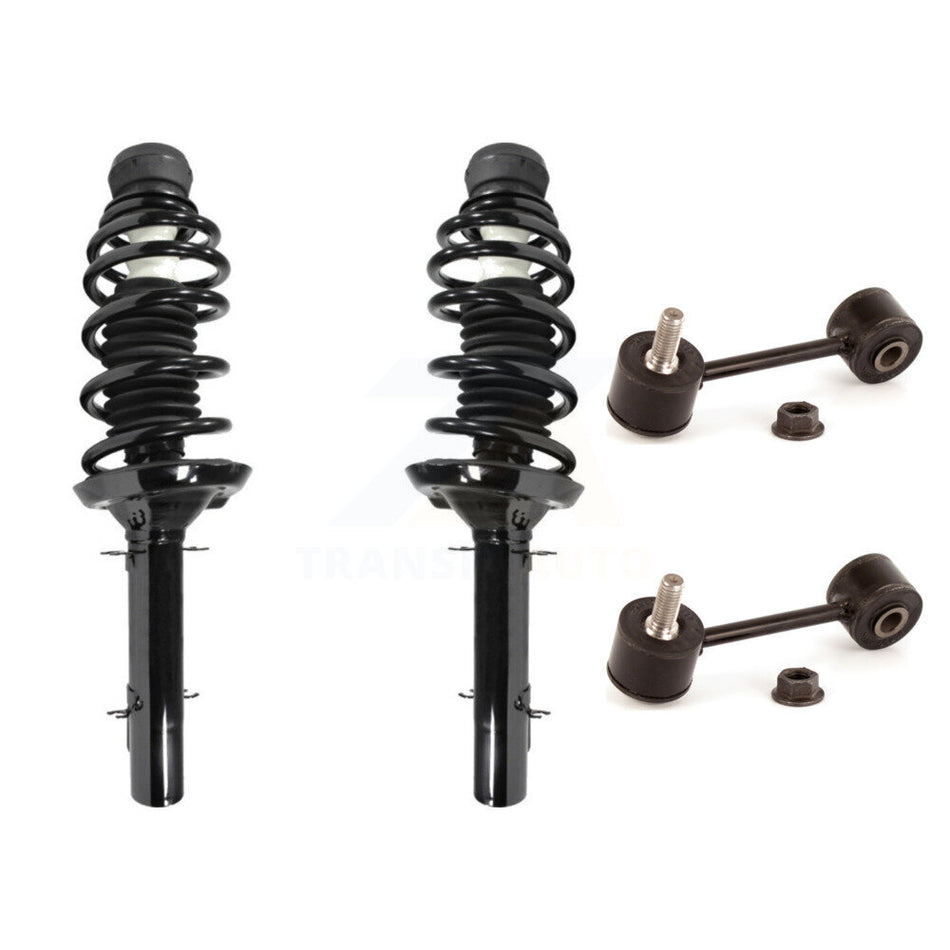 Front Complete Shock Assembly And TOR Link Kit For Volkswagen Jetta Golf Beetle KSS-100488