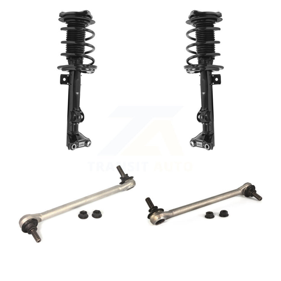 Front Shock Assembly And TOR Link Kit For Mercedes-Benz E350 E400 4Matic with Coupe AWD KSS-100553