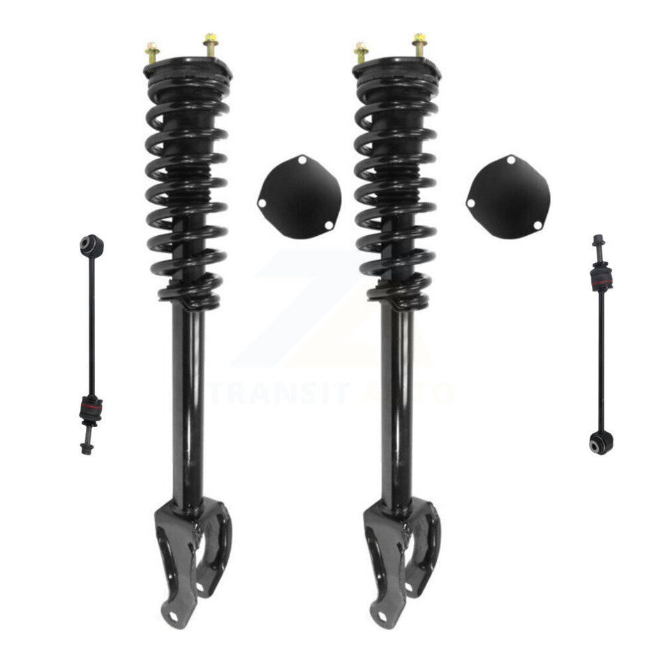 Front Complete Shock Assembly And TOR Link Kit For Mercedes-Benz ML350 GLE350 ML400 GLE400 ML550 ML250 GLE300d GLE550e GLE550 GLE350d Excludes Air Suspension KSS-100554