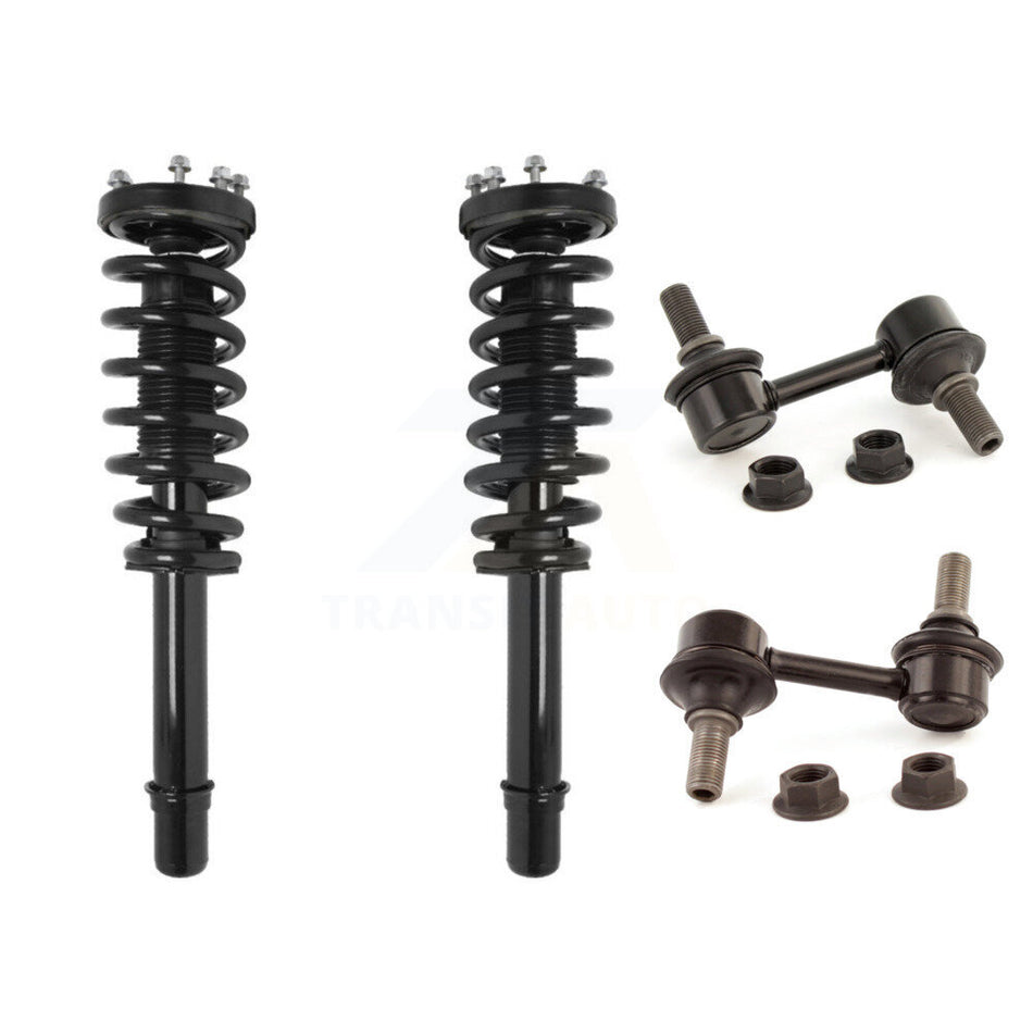 Front Complete Shock Assembly And TOR Link Kit For 2007-2008 Acura TL KSS-100555