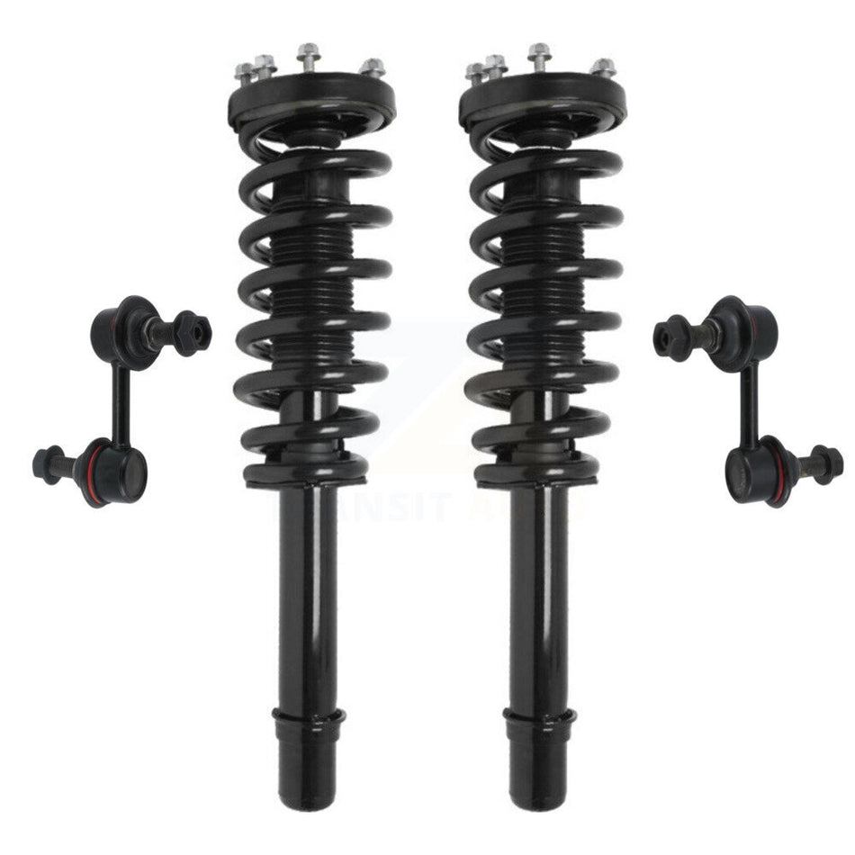 Front Complete Shock Assembly And TOR Link Kit For 2007-2008 Acura TL KSS-100555