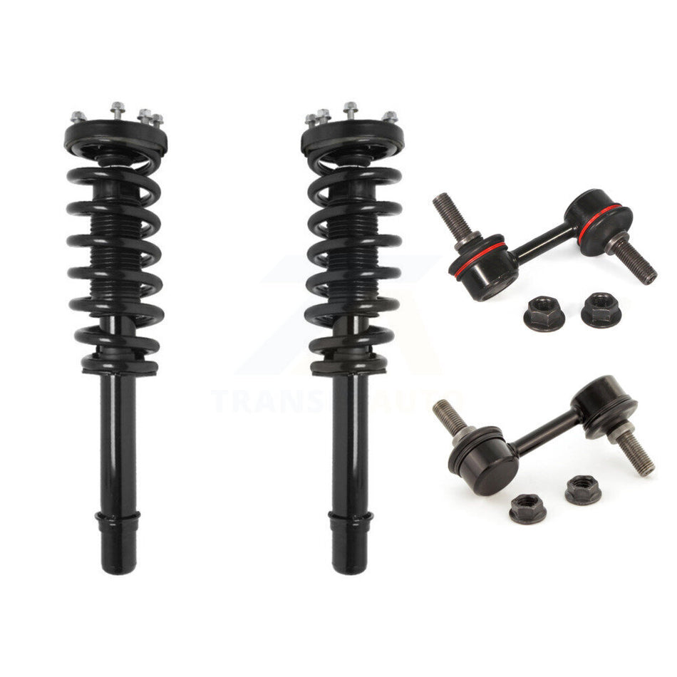 Front Complete Shock Assembly And TOR Link Kit For 2004-2006 Acura TL KSS-100556