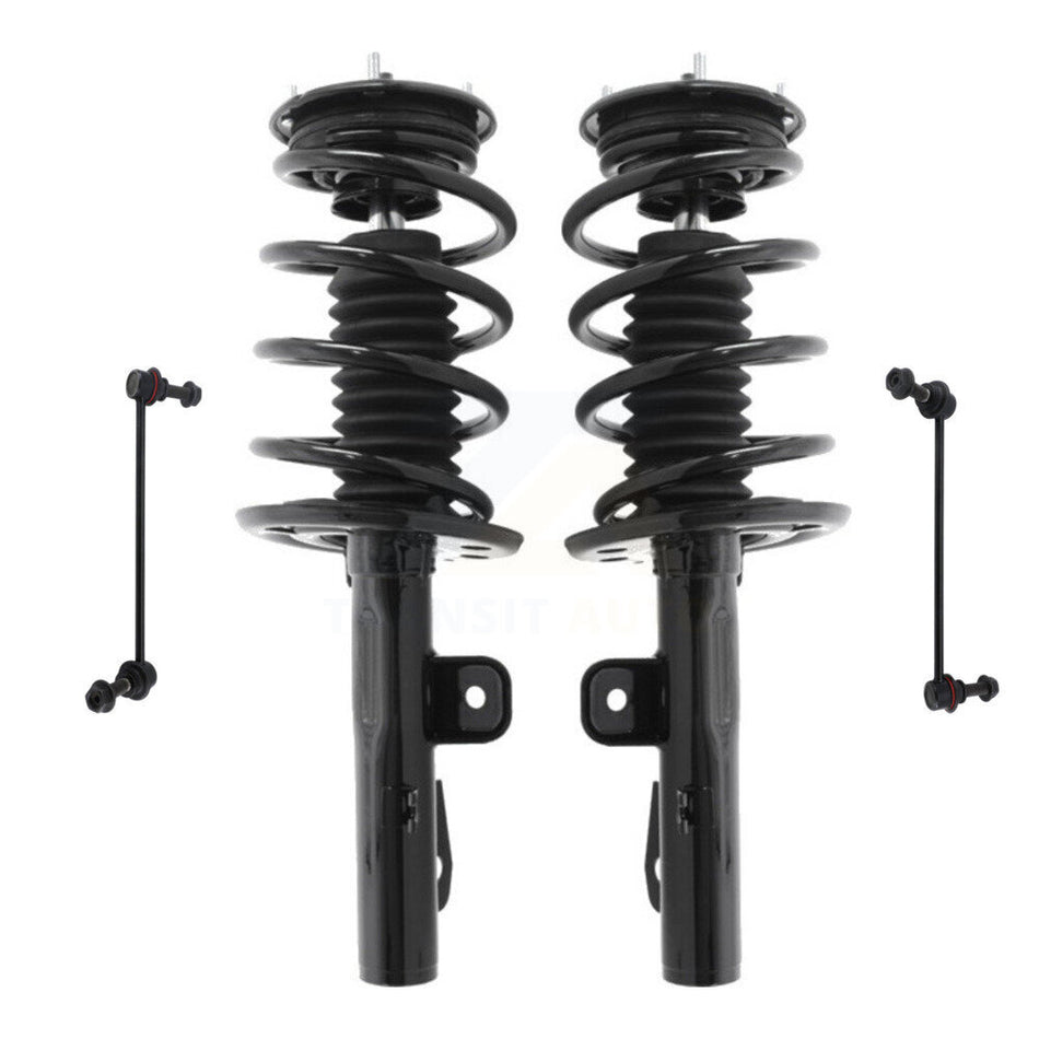 Front Complete Shock Assembly And TOR Link Kit For 2010-2012 Ford Flex Excludes Turbo Models KSS-100560