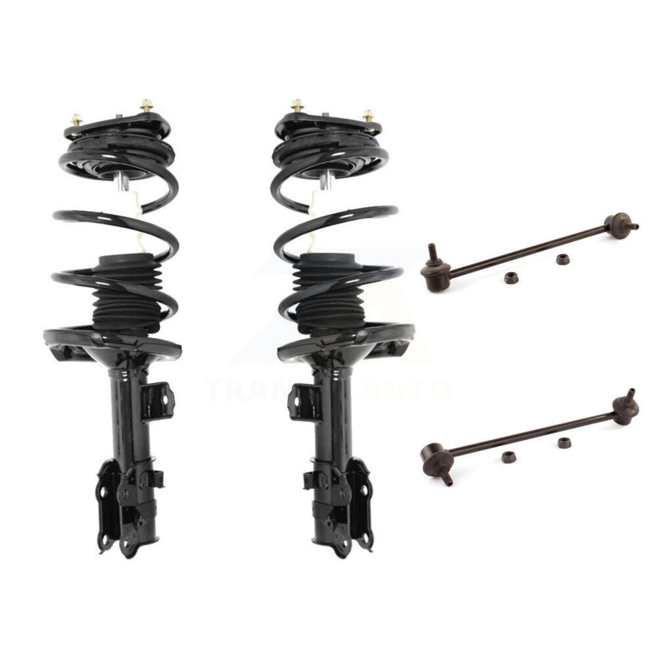 Front Complete Shock Assembly And TOR Link Kit For Hyundai Accent Kia Rio Rio5 KSS-100567