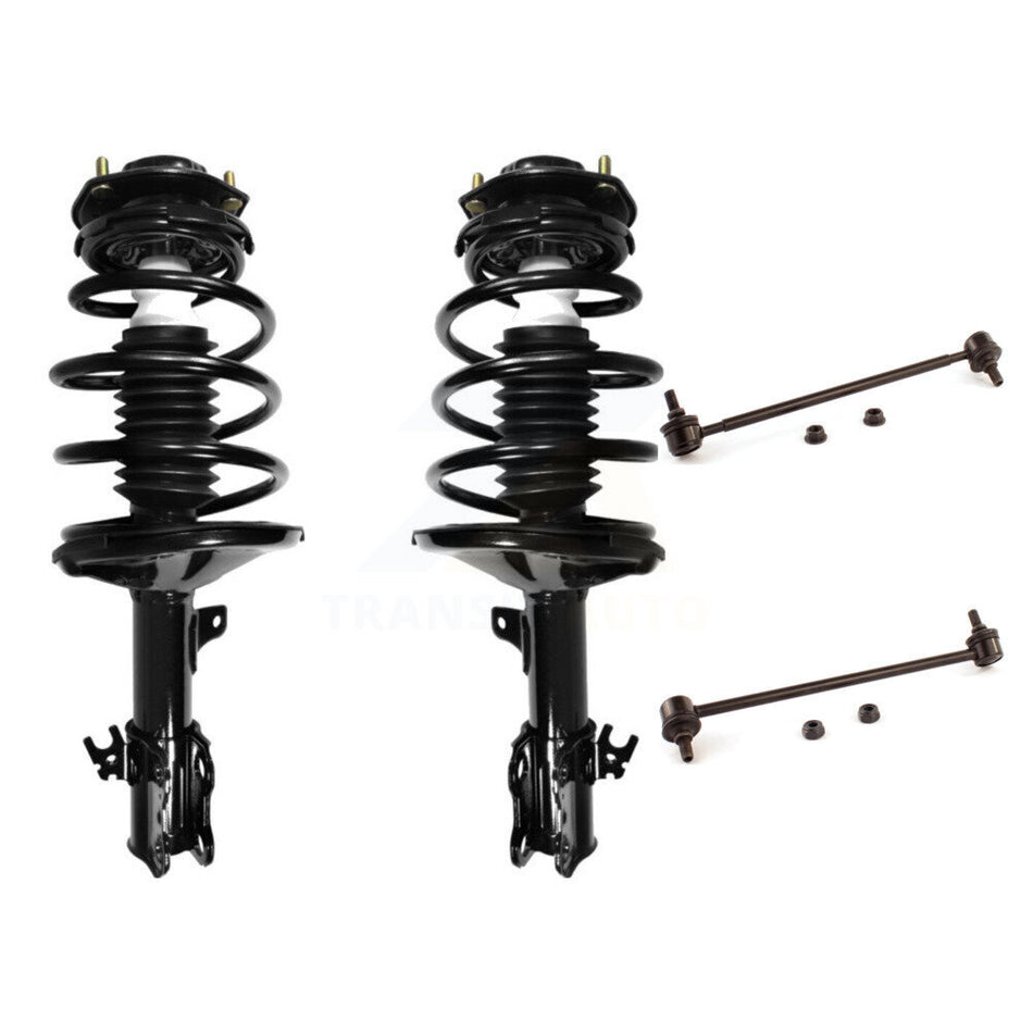 Front Complete Shock Assembly And TOR Link Kit For Toyota Camry Solara Excludes V6 Engine KSS-100569