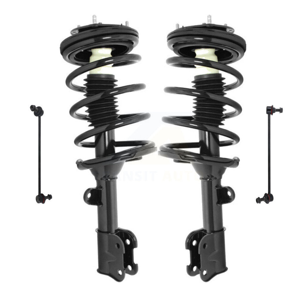 Front Complete Shock Assembly And TOR Link Kit For 2007-2009 Hyundai Santa Fe KSS-100578