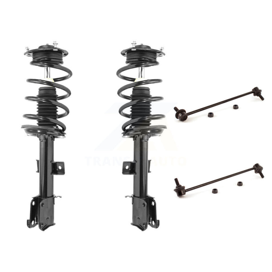 Front Complete Shock Assembly And TOR Link Kit For 2010-2012 Hyundai Santa Fe KSS-100579