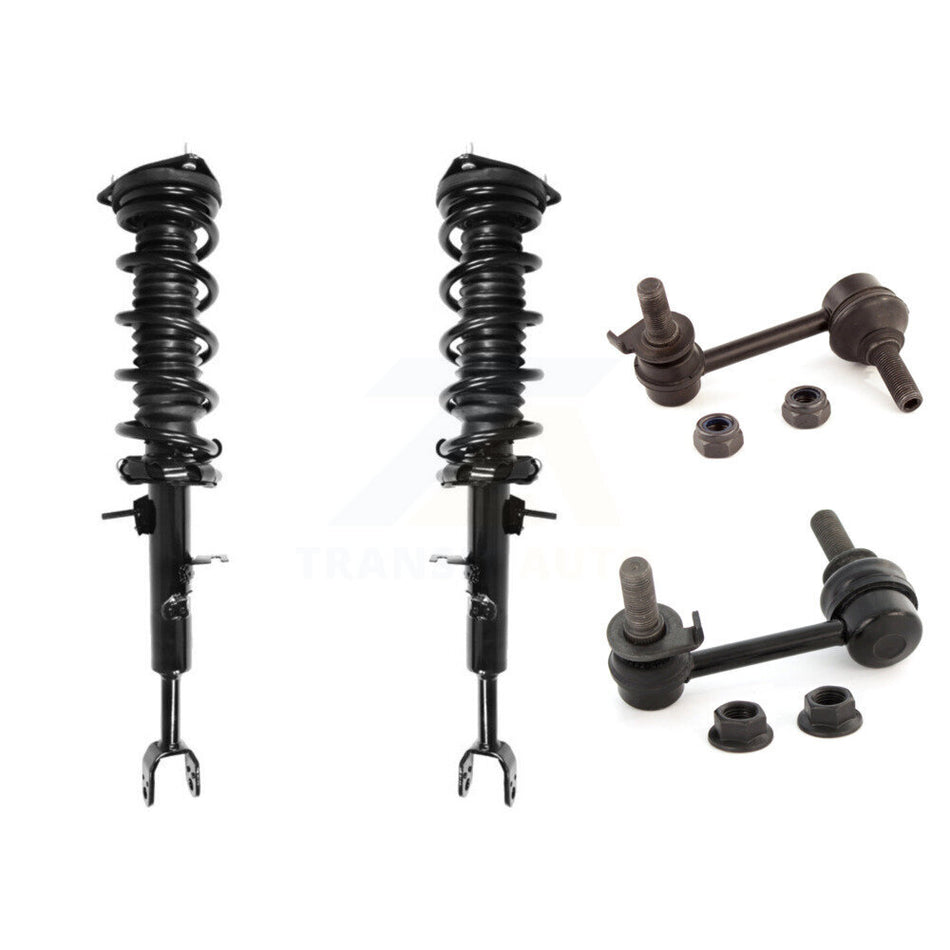 Front Complete Shock Assembly And TOR Link Kit For Nissan 350Z Infiniti G35 INFINITI KSS-100586