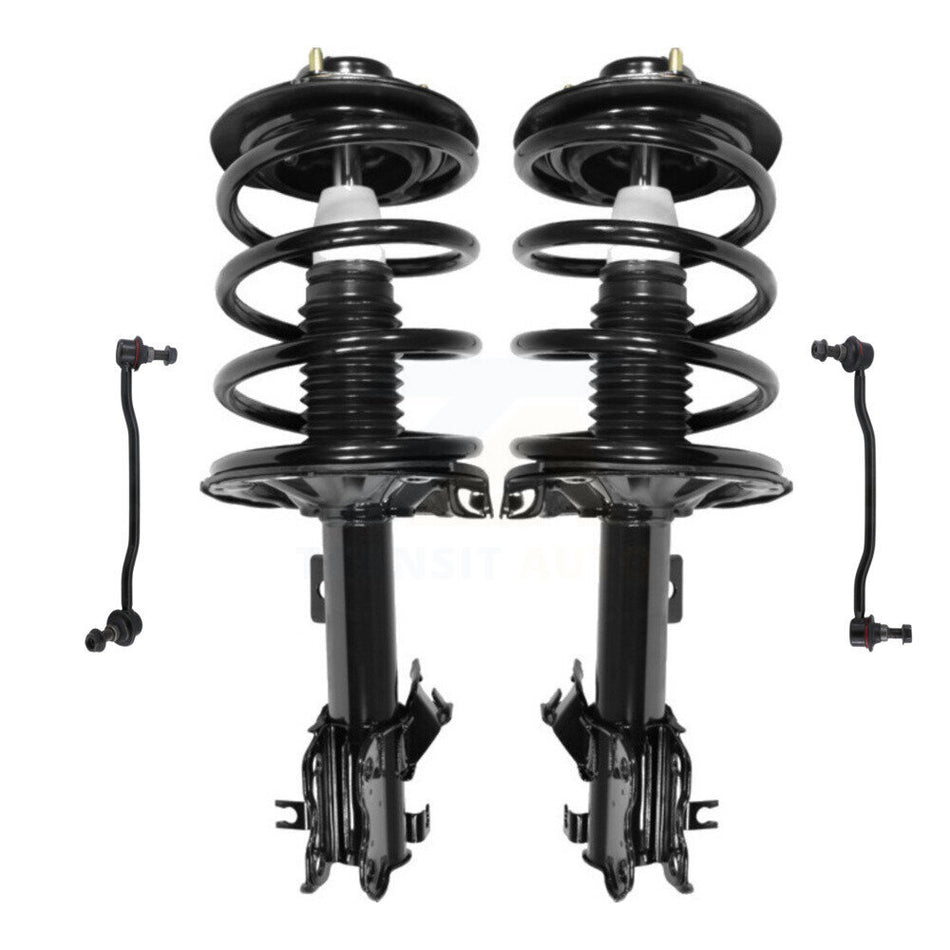 Front Complete Shock Assembly And TOR Link Kit For 2002-2006 Nissan Altima 2.5L Excludes V6 Engine KSS-100601