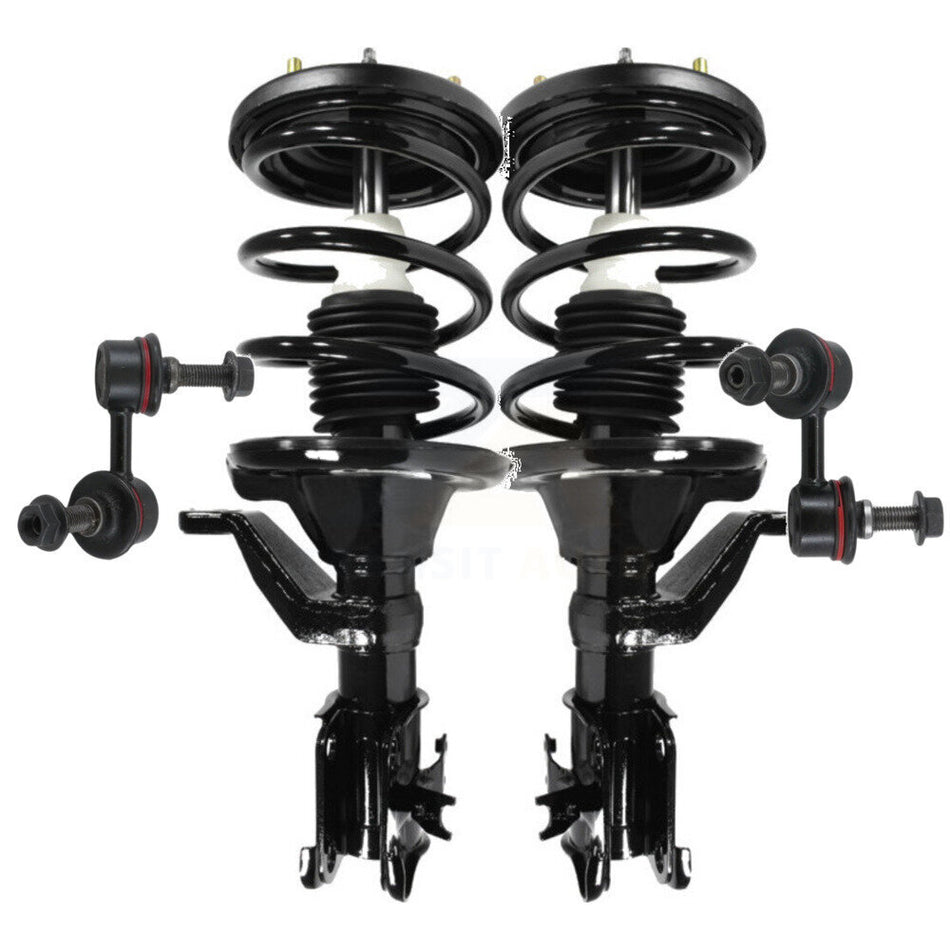 Front Complete Shock Assembly And TOR Link Kit For Honda Civic Excludes Hybrid Si Models KSS-100610