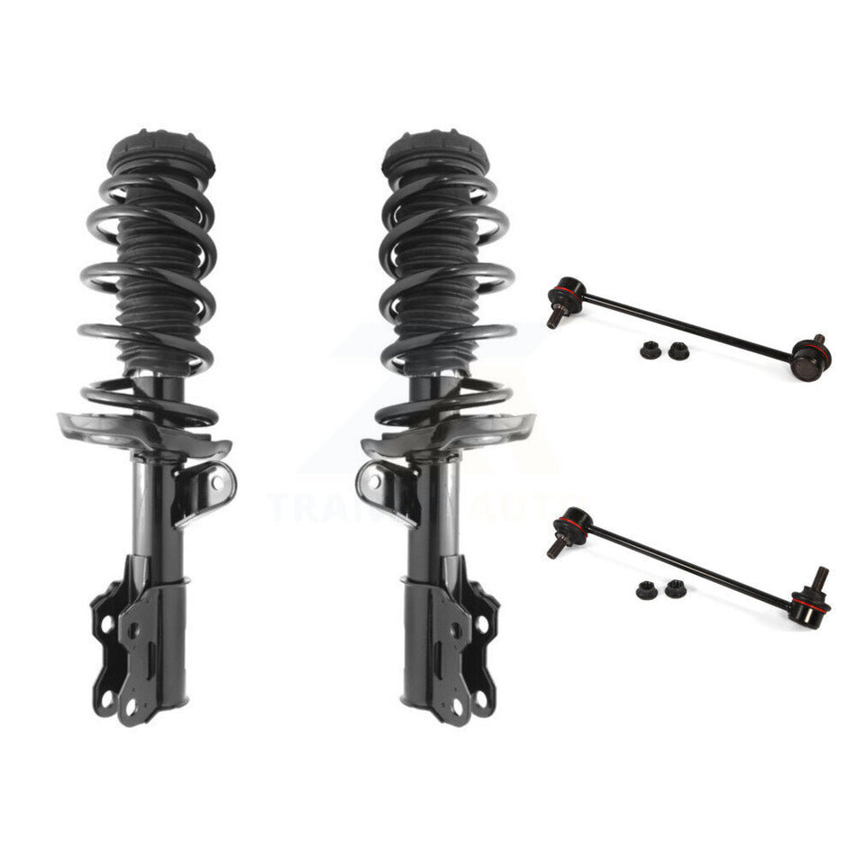 Front Complete Shock Assembly And TOR Link Kit For 2013-2019 Buick Encore Chevrolet Trax Excludes All Wheel Drive FWD KSS-100620