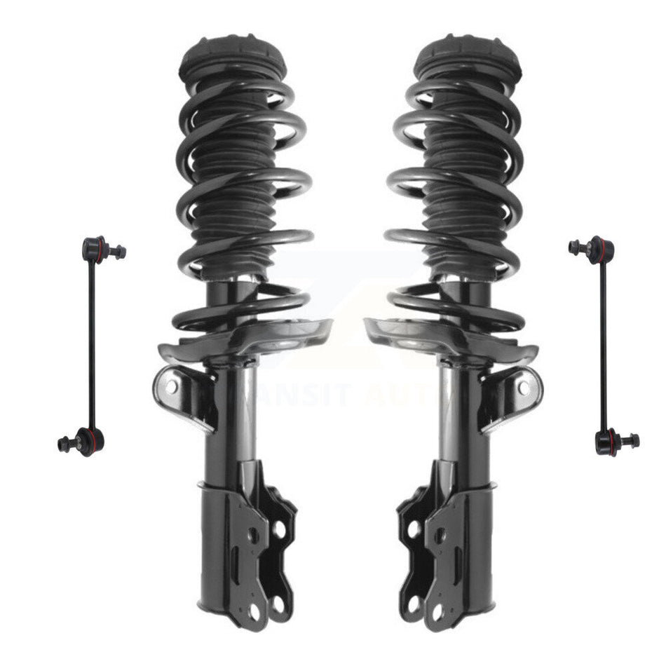 Front Complete Shock Assembly And TOR Link Kit For 2013-2019 Buick Encore Chevrolet Trax Excludes All Wheel Drive FWD KSS-100620