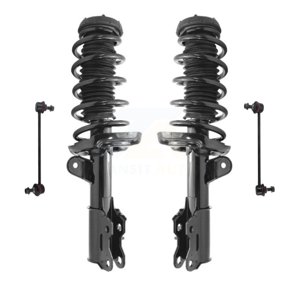 Front Complete Shock Assembly And TOR Link Kit For 2013-2019 Buick Encore Chevrolet Trax Excludes Wheel Drive AWD KSS-100621