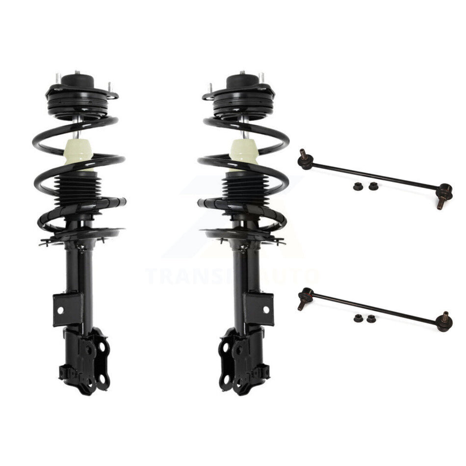 Front Complete Shock Assembly And TOR Link Kit For 2012 Kia Optima LX EX KSS-100641