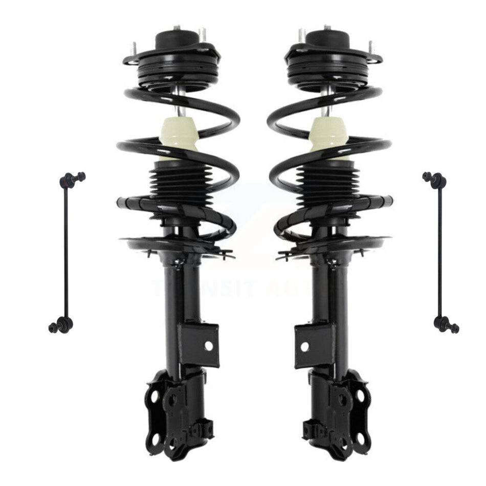 Front Complete Shock Assembly And TOR Link Kit For 2012 Kia Optima LX EX KSS-100641