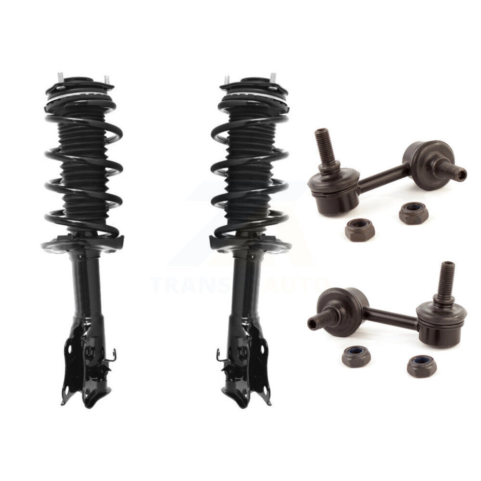 Front Complete Shock Assembly And TOR Link Kit For Honda Civic Excludes Sedan Si Models KSS-100642