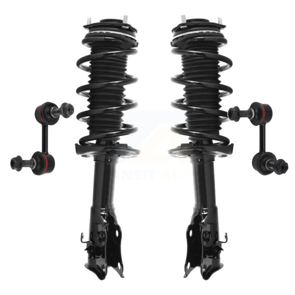 Front Complete Shock Assembly And TOR Link Kit For Honda Civic Excludes Sedan Si Models KSS-100642