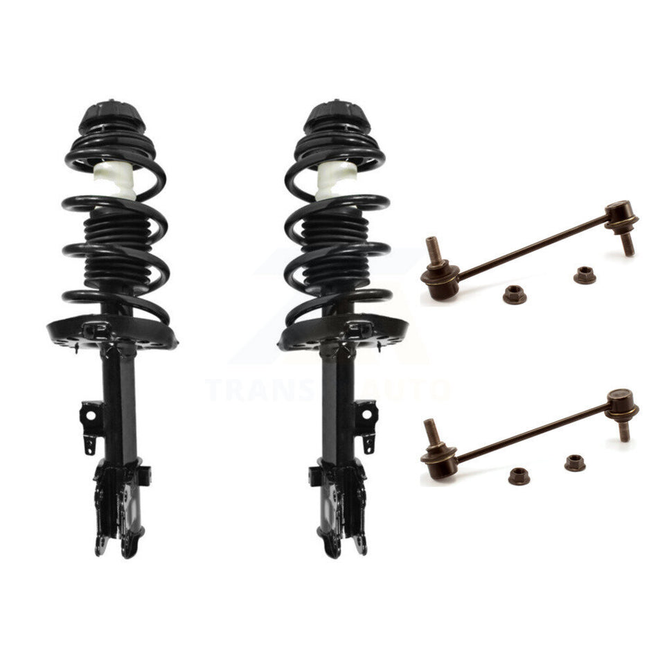 Front Complete Shock Assembly And TOR Link Kit For 2010-2013 Kia Soul KSS-100653