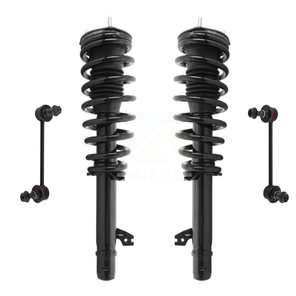 Front Complete Shock Assembly And TOR Link Kit For 2009-2013 Mazda 6 Excludes Sport Suspension KSS-100656